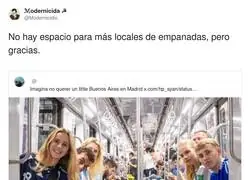 Madrid: no caben m&aacute;s empanadas&hellip; pero oye, el acento s&iacute;