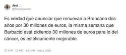 Prioridades: entretenimiento 30M, salvar vidas 30M&hellip; pero el que sale en prime time es el primero