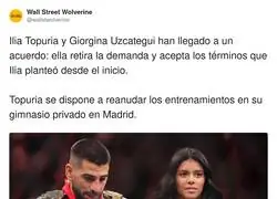 Resumen del acuerdo: &eacute;l gan&oacute; hasta fuera del oct&aacute;gono