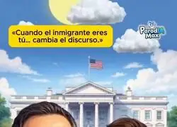 Cuando el inmigrante eres t&uacute;... cambia el discurso