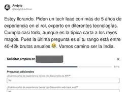 Vamos camino ser la India