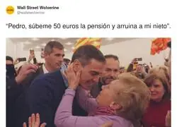 La abuela pidiendo 50&euro; m&aacute;s y el nieto pagando la ronda con su futuro