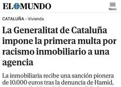 Multa de 10.000&euro; por racismo inmobiliario