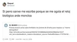 Para mear y no echar gota