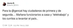 Teletrabajo para unos, &ldquo;a levantar el pa&iacute;s&rdquo; para el resto&hellip; el clasismo en HD