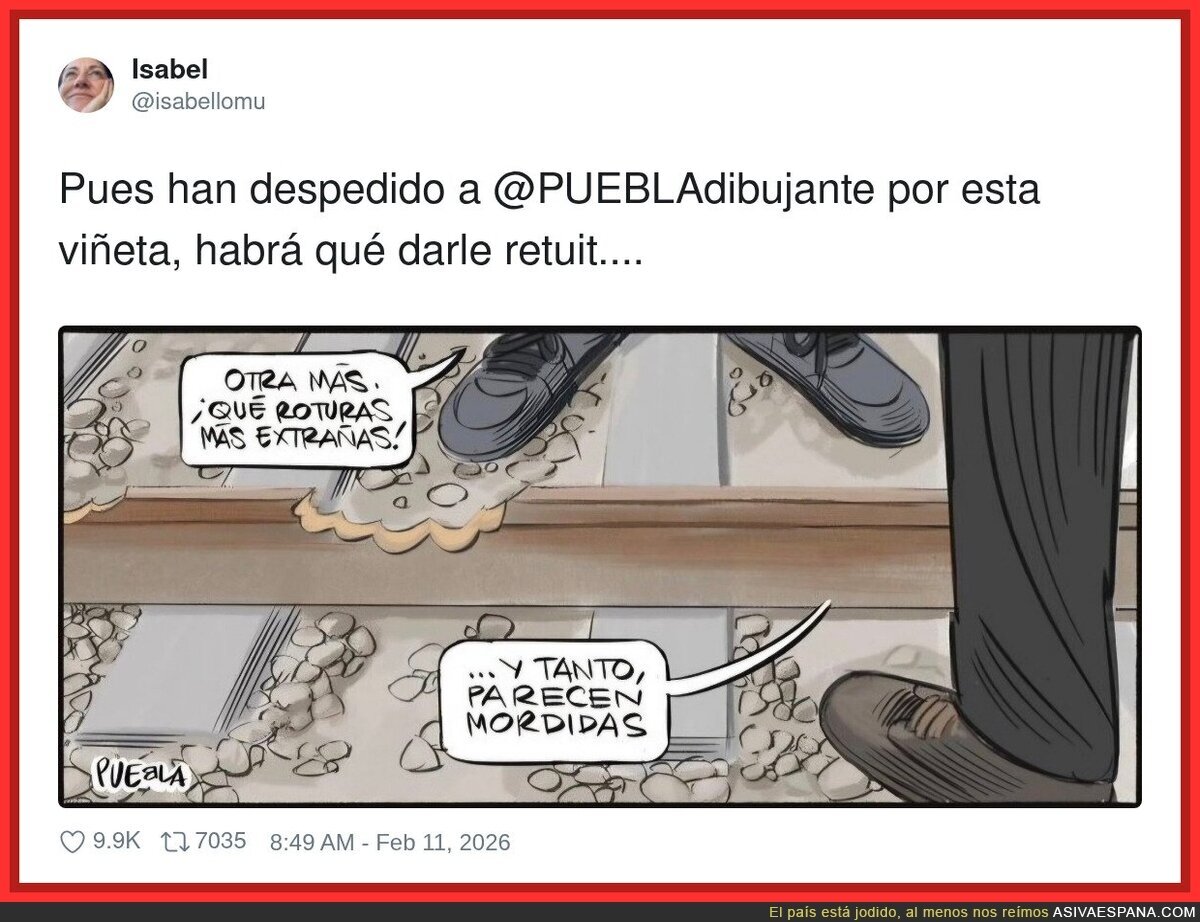 Si te despiden por un dibujo, imag&iacute;nate por decir la verdad en voz alta