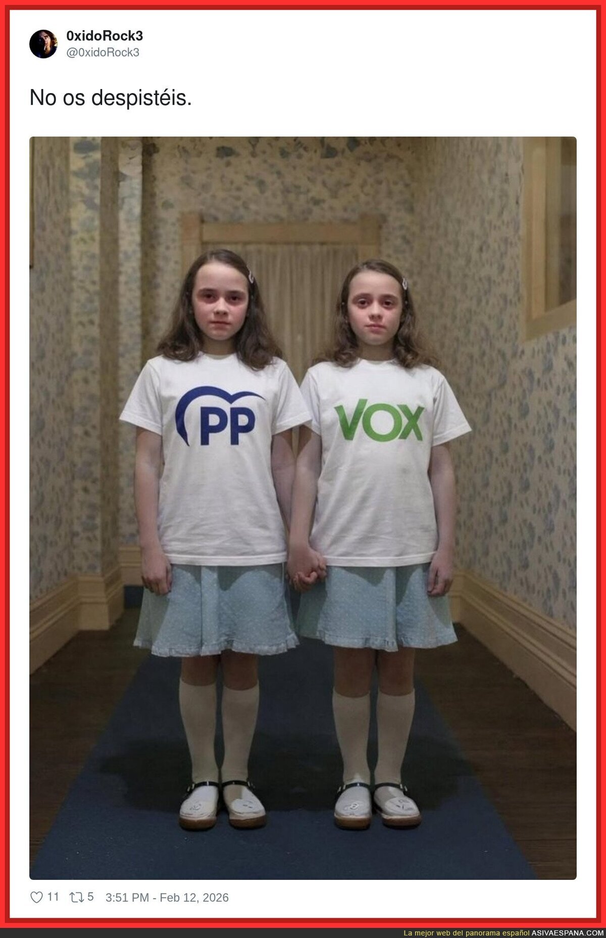 Dicen que no van juntos, pero luego votan de la mano