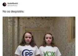 Dicen que no van juntos, pero luego votan de la mano