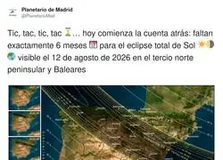 Ganazas de ver ese eclipse total