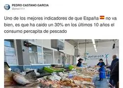 El pescado no ha bajado un 30%&hellip; se ha mudado a la secci&oacute;n &ldquo;lujo&rdquo;