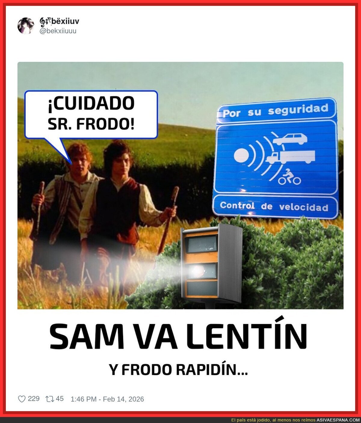 Cuidado con los radares