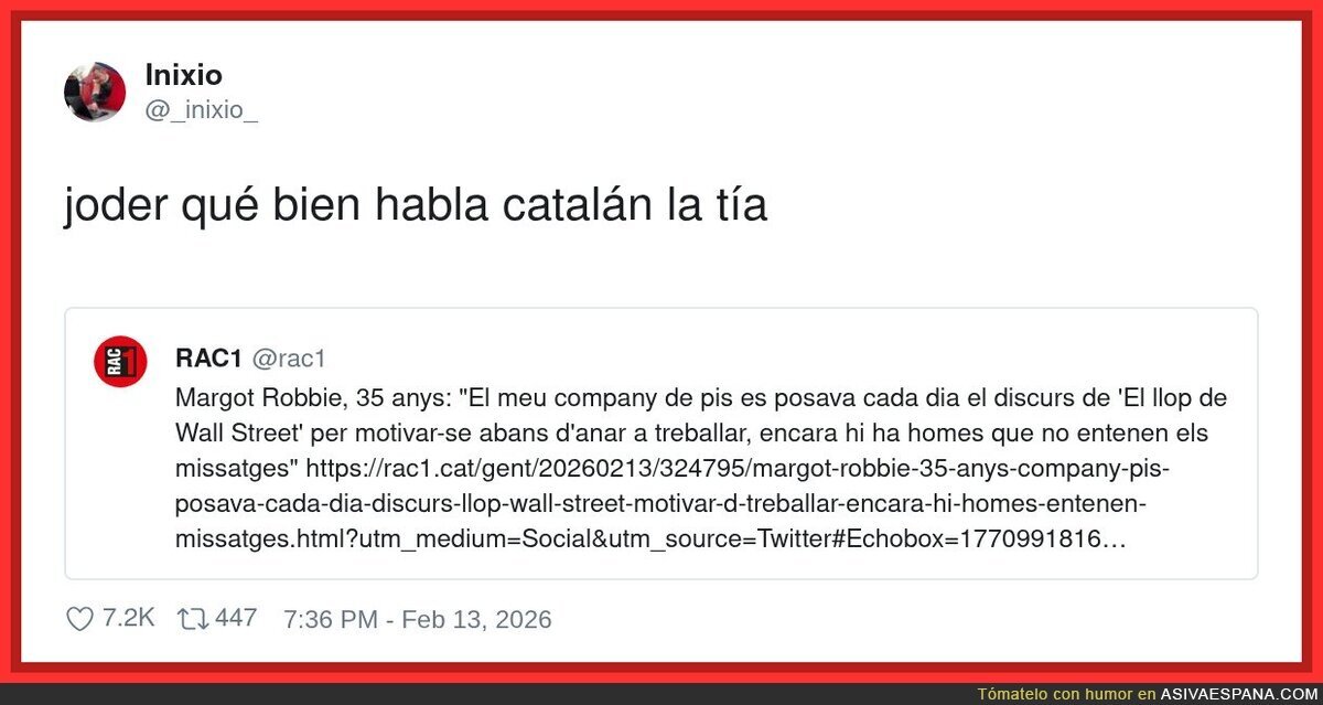 Yo flipando con su catal&aacute;n