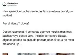 No son baches, es el modo aventura