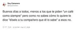 El &ldquo;como siempre&rdquo; de la pe&ntilde;a es b&aacute;sicamente: adivina t&uacute; y encima dale las gracias