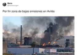 Zona de bajas emisiones en Avil&eacute;s