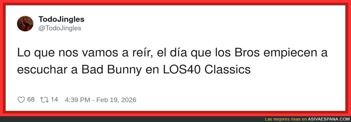 Cuando el reggaetón pase a ser “música de antes” y los Bros lo defiendan con nostalgia