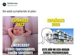 Espa&ntilde;a: de &ldquo;yo quiero ser funcionario&rdquo; a &ldquo;mi piso cabe en el maletero&rdquo;