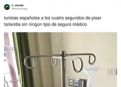 Se est&aacute; poniendo de moda ir a Tailandia sin seguro