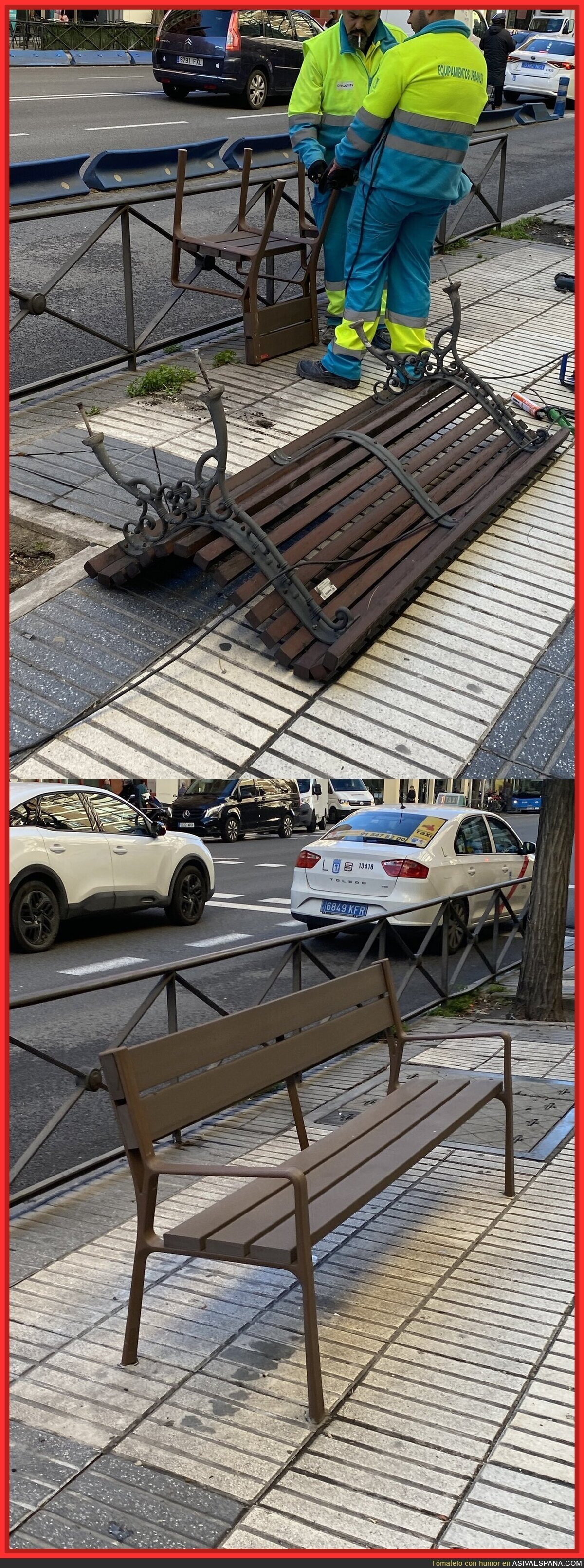 Estamos quitando toda la esencia y personalidad a nuestras calles, y mientras tanto, alguien se está forrando con el cambio