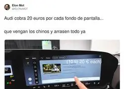 Audi cobrando por fondos de pantalla y yo ya esperando el DLC del intermitente