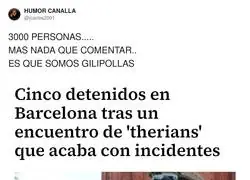 Una cosa es jij jaja en redes, otra presentarse ah&iacute;