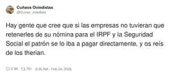 Claro, y si no existiera el IVA en la etiqueta, el s&uacute;per te lo descontar&iacute;a por buena gente