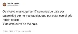 Yo con 17 semanas de &ldquo;paternidad&rdquo;: el ni&ntilde;o bien, gracias por preguntar