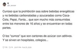 Prohibir el Monster: s&iacute;. Tener a los cr&iacute;os a ColaCao con 7 terrones: tradici&oacute;n