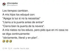 En mi casa se cierra la puerta de la nevera&hellip; y tambi&eacute;n la del &ldquo;en plan&rdquo;
