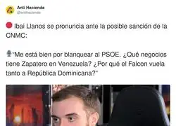 Ibai Llanos ve qui&eacute;n es su enemigo