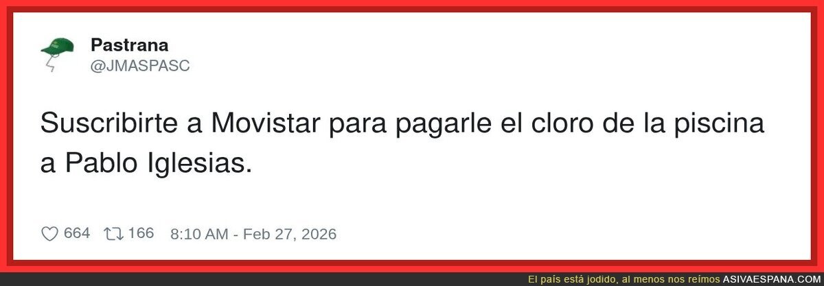 Por eso me doy de baja