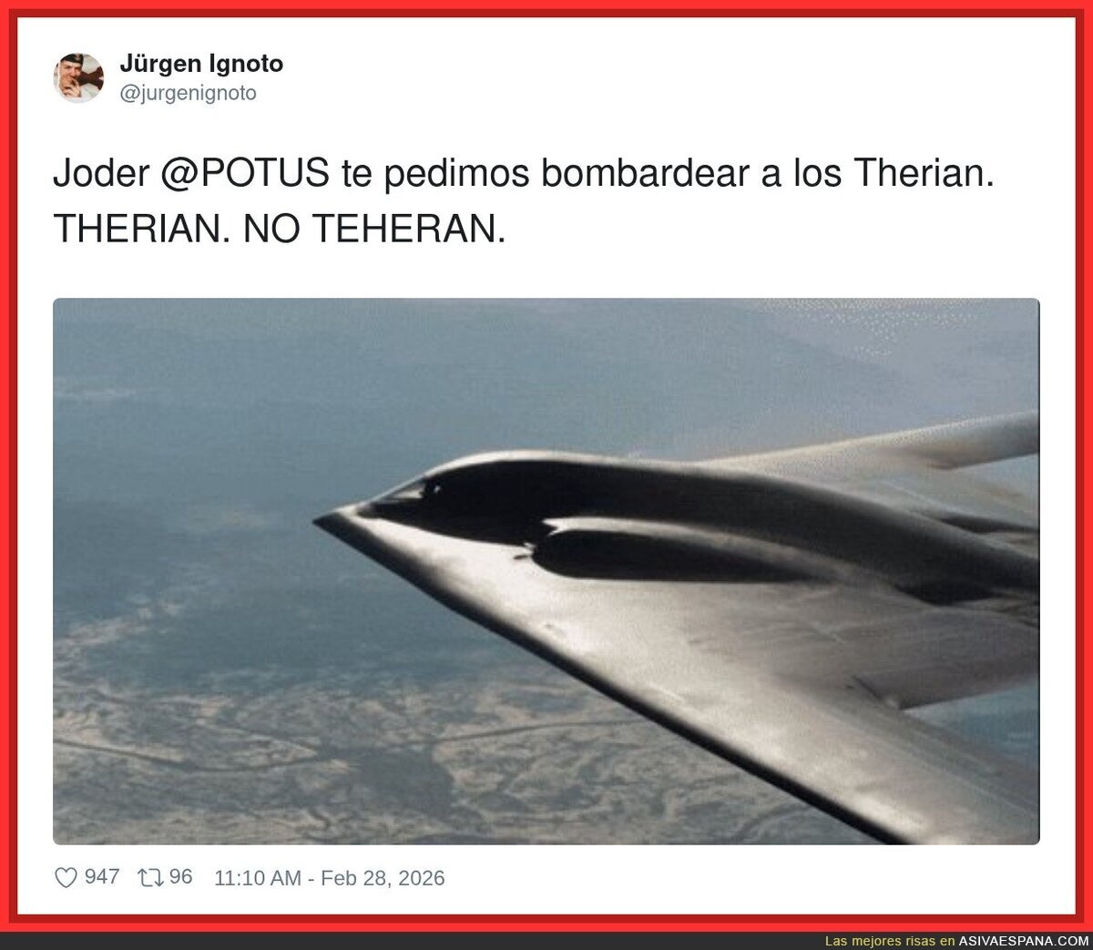 Eso no era, Trump