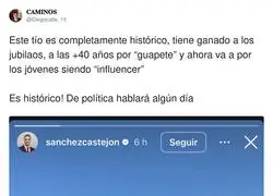Pedro S&aacute;nchez sabe a lo que juega