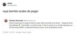 El CEO del ahorro descubriendo que llevarse los bolis de la oficina no da para jubilarse