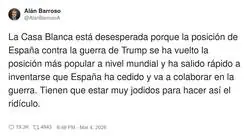 EEUU cuando Espa&ntilde;a dice &ldquo;no&rdquo;: *procedo a inventarme un &ldquo;s&iacute;&rdquo;*