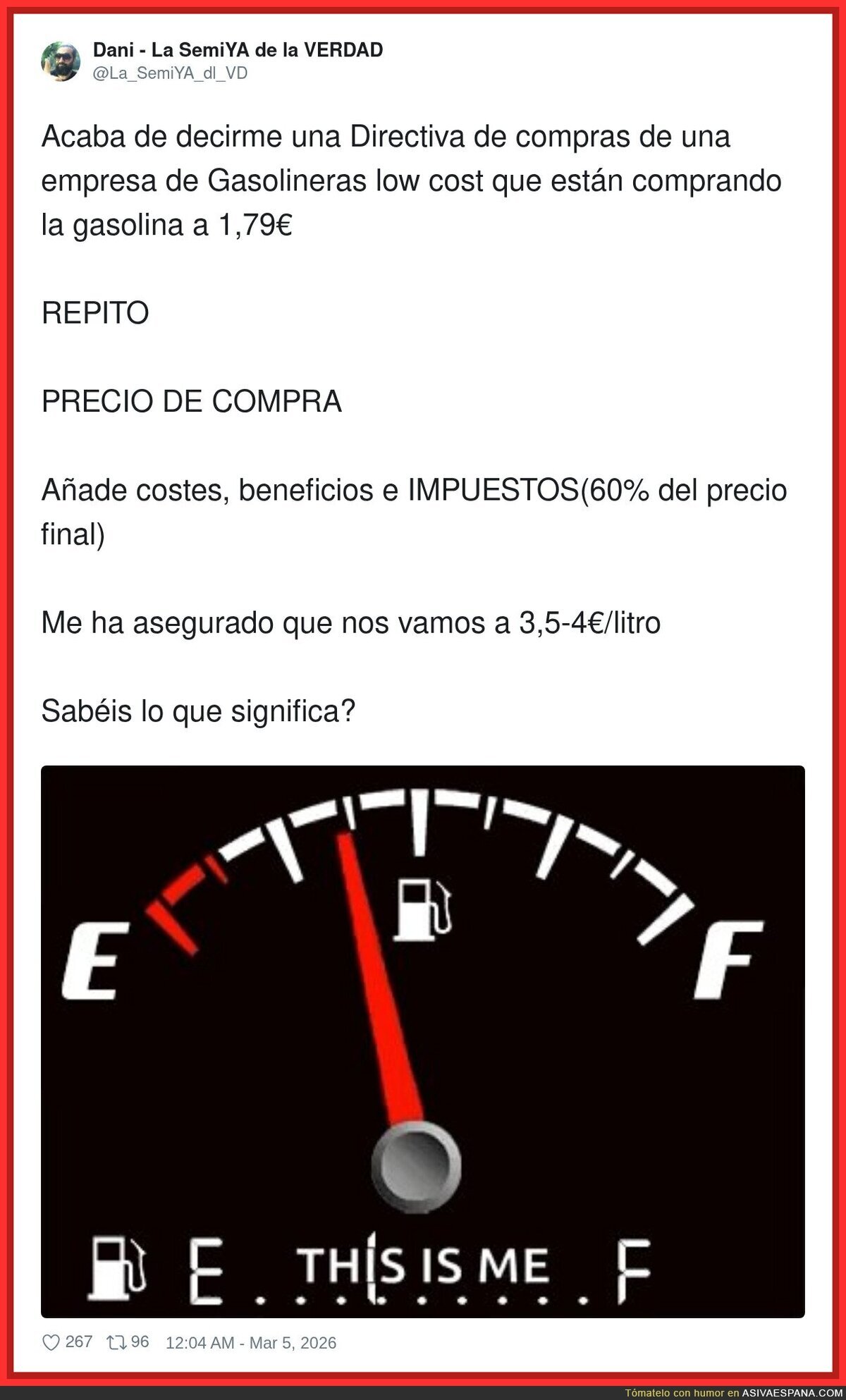 Solo espero que sea fake