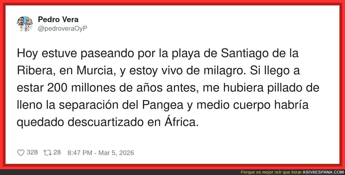 De la que te has salvado