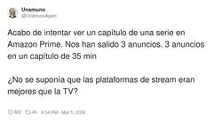 Amazon Prime: 35 minutos de serie y 15 de &ldquo;ya que est&aacute;s, c&oacute;mprate esto&rdquo;
