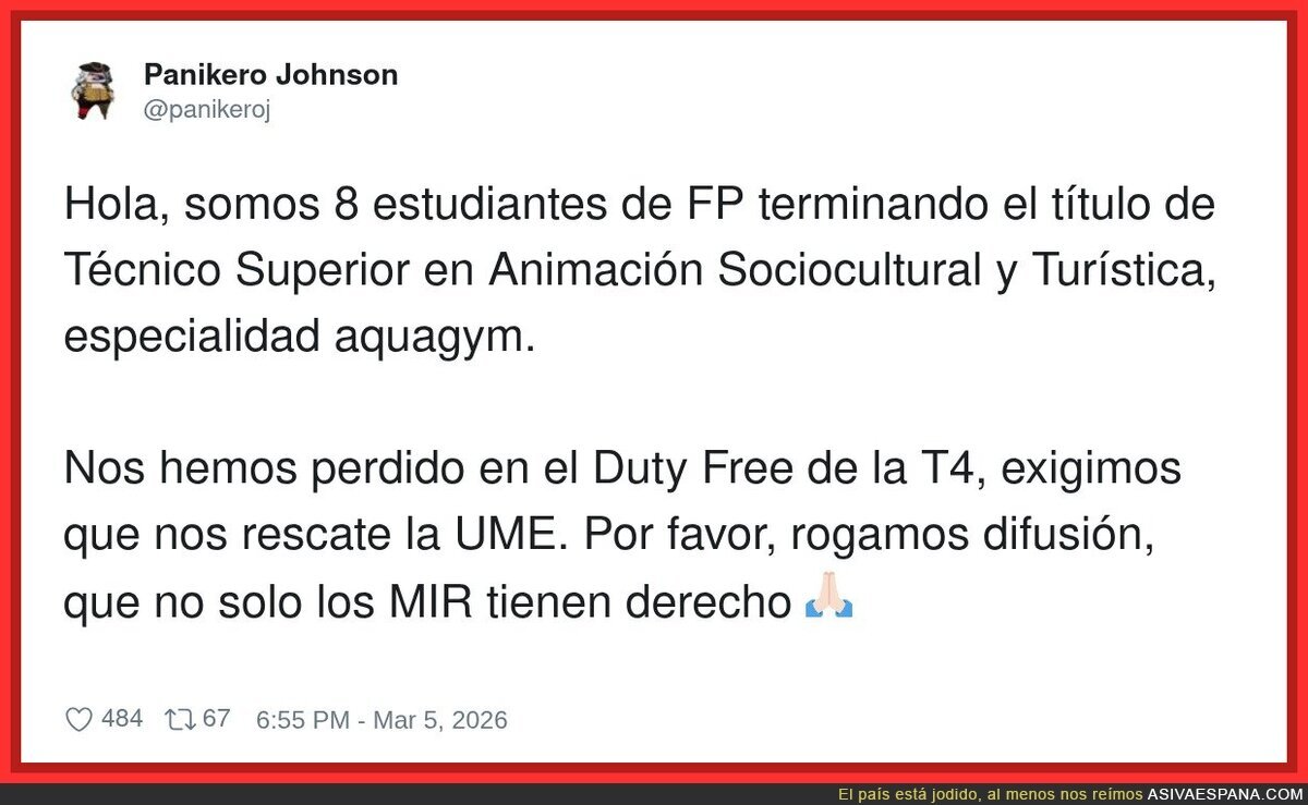 Después de los del MIR se han animado muchos más