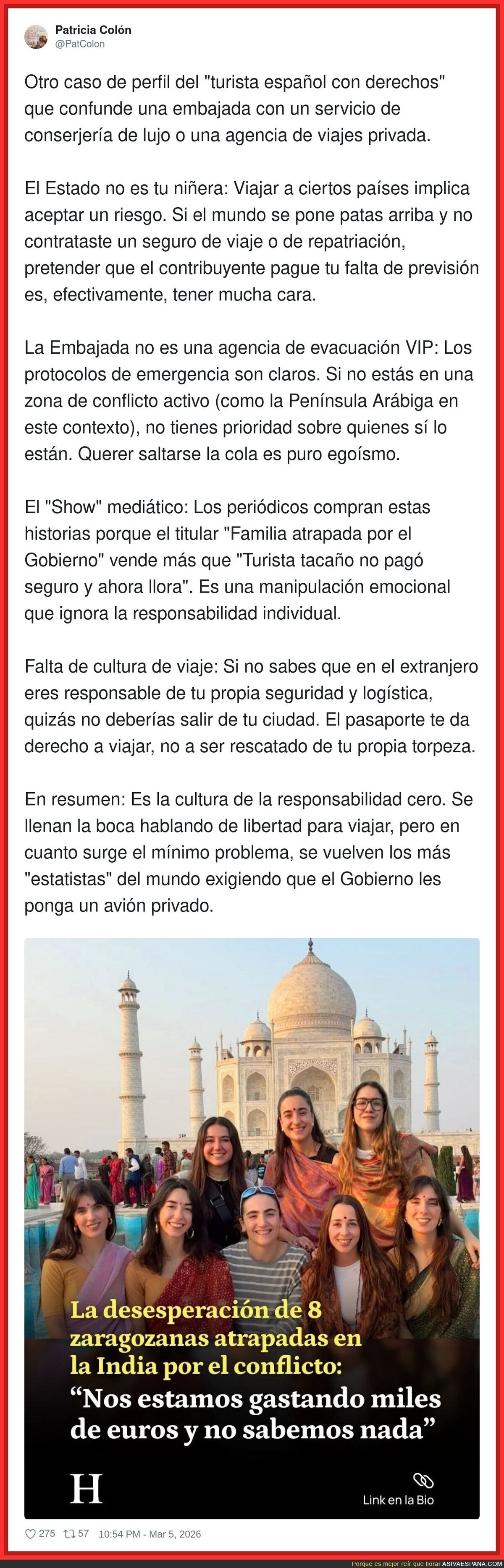 Quieren libertad para viajar y servicio posventa cuando se tuerce el All Inclusive