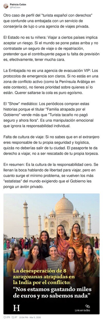 Quieren libertad para viajar y servicio posventa cuando se tuerce el All Inclusive