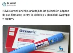 Espa&ntilde;a: baja el Ozempic, sube la gasolina