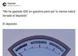 He echado 50&euro;&hellip; y el coche me ha dado las gracias en italiano