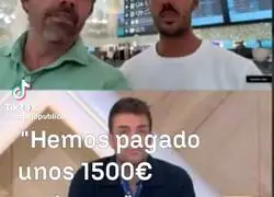 2 t&iacute;os llorando porque Espa&ntilde;a no les paga el vuelo de vuelta a su casa