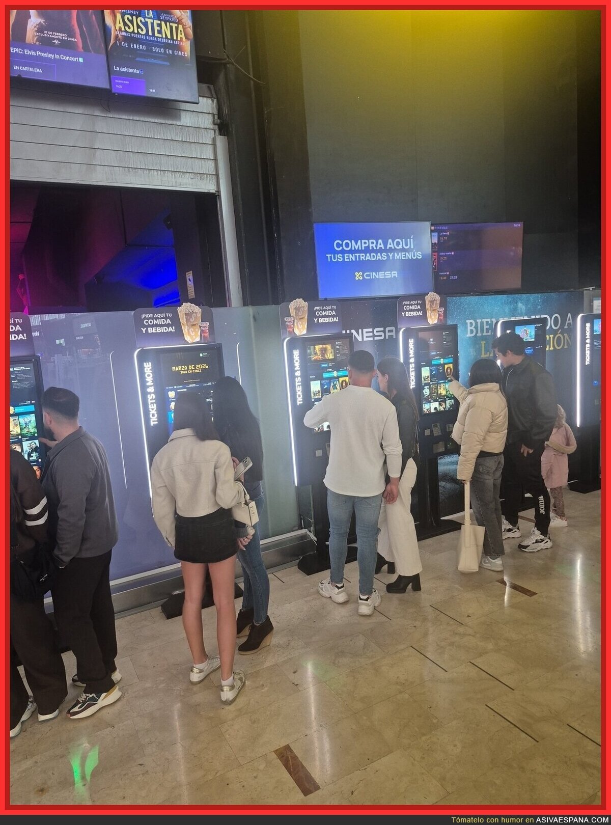 Adi&oacute;s a los taquilleros de nuestros cines, un oficio menos