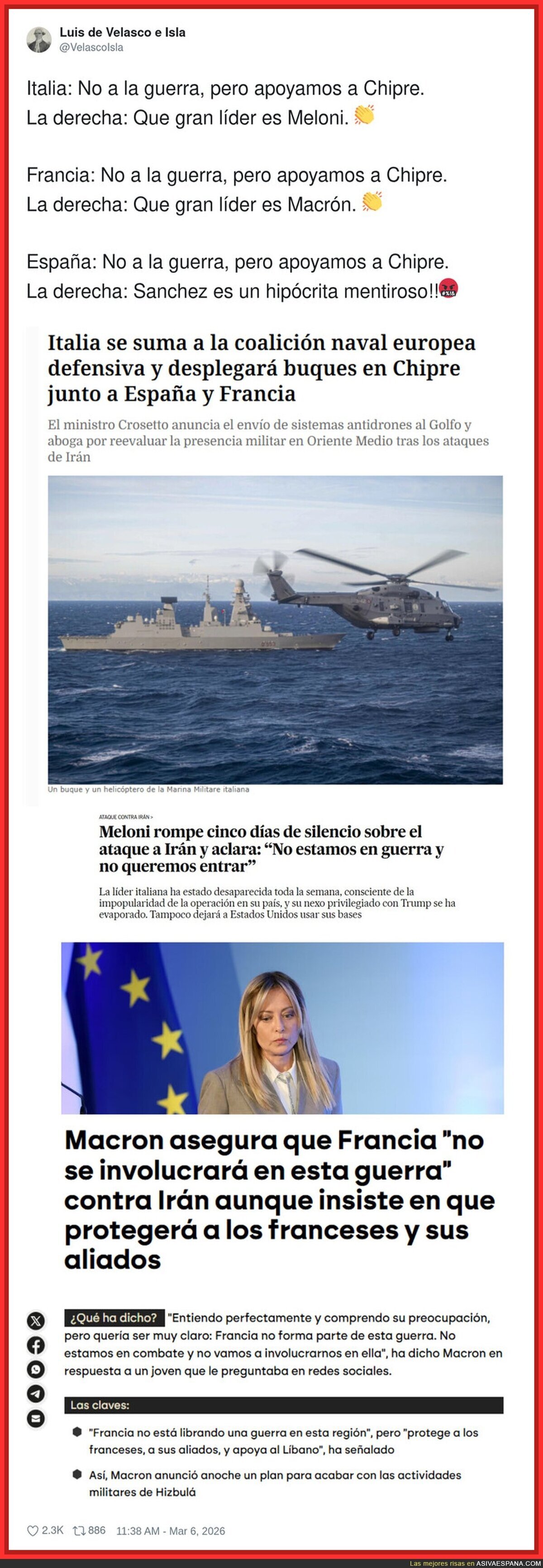 Son la risa de Europa