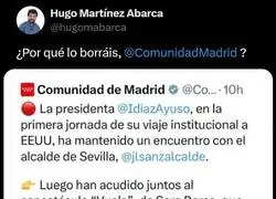 IDA viaja a EEUU y se re&uacute;ne con el Alcalde de Sevilla. Todo bien, los madrile&ntilde;os pagan