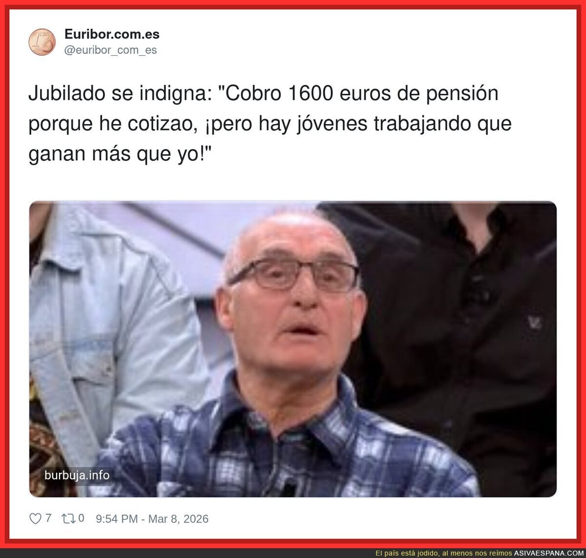 Se&ntilde;or, si encuentra a esos j&oacute;venes que ganan m&aacute;s, que me pase el LinkedIn