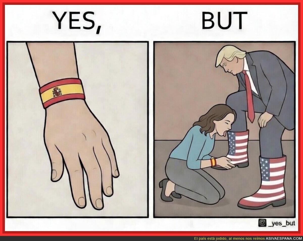 Ayuso resumida en 2 vi&ntilde;etas