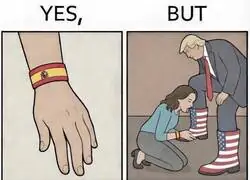 Ayuso resumida en 2 vi&ntilde;etas